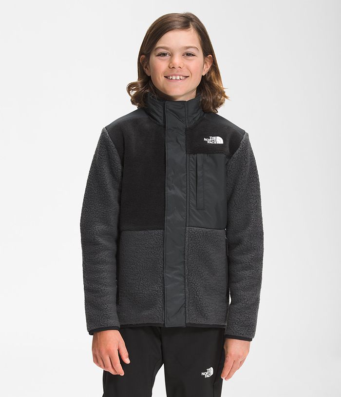 Casaca The North Face Niño Forrest Mixed-Media Gris Oscuro - Peru 76052PQIU